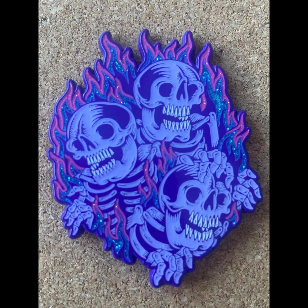 3 skeleton pin